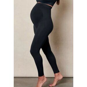 BLANQI Everyday Maternity Belly Support Leggings Womens Large Black Comfort Gym